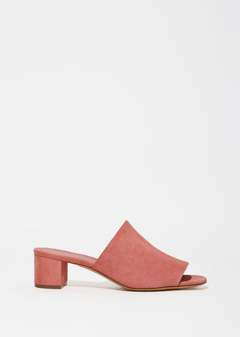 Suede Mules
