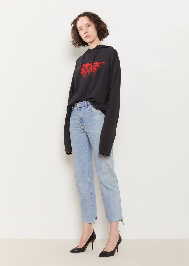 Pointed Toe Pull Tab Pump