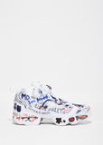 X Reebok Graffiti Instapump Fury Sneakers