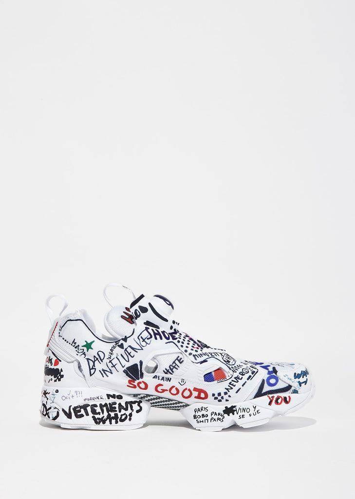 X Reebok Graffiti Instapump Fury Sneakers