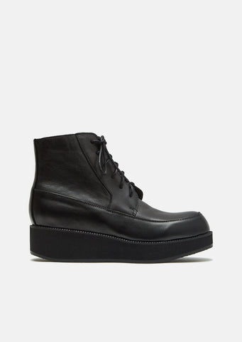 Oiled Leather Mocca Boots