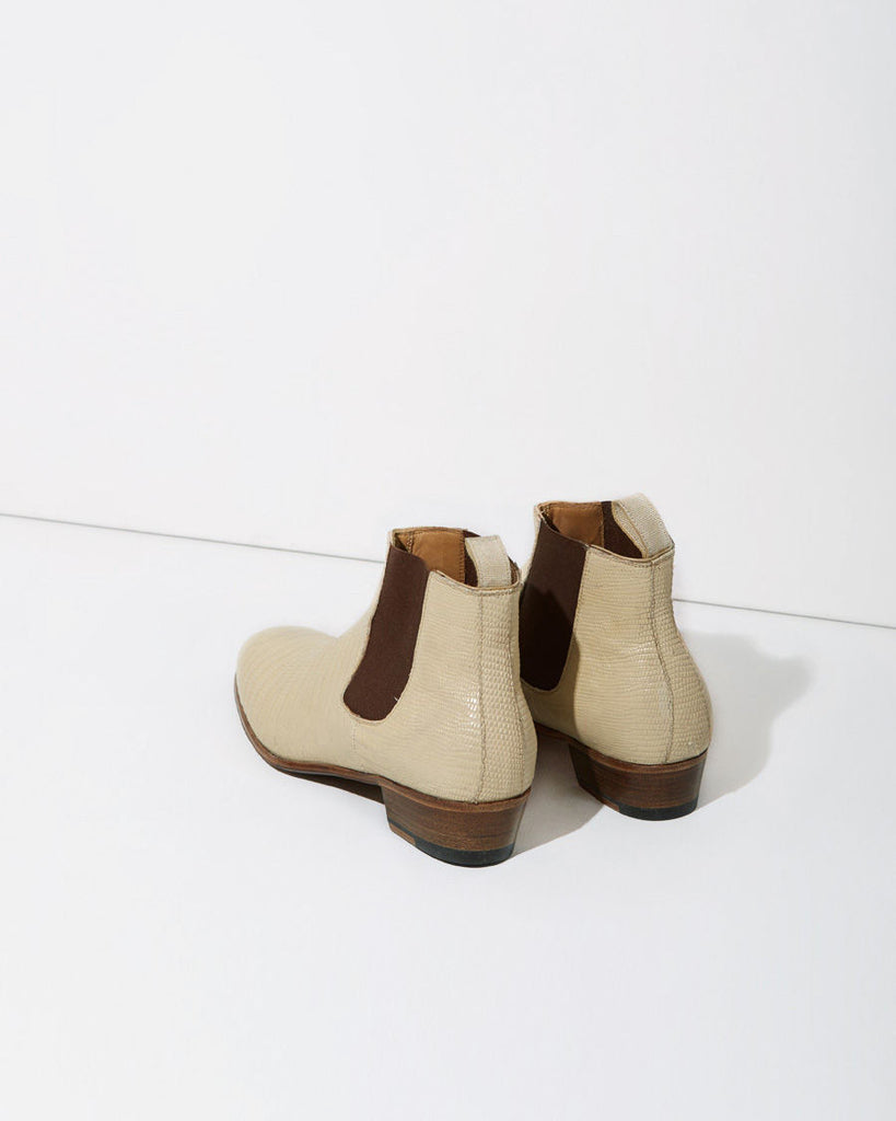 Tejus Lizard Ankle Boot