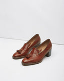 Heeled Tassel Loafer