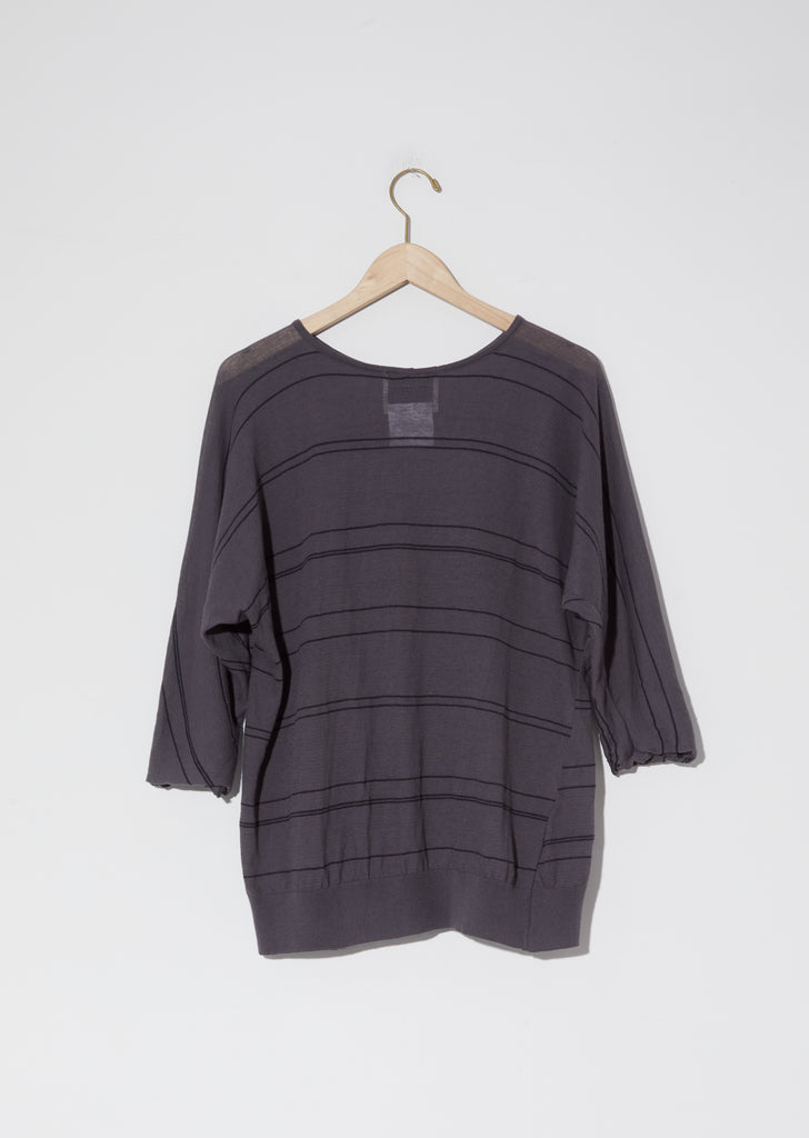 Spades Cotton Sweater – Grey