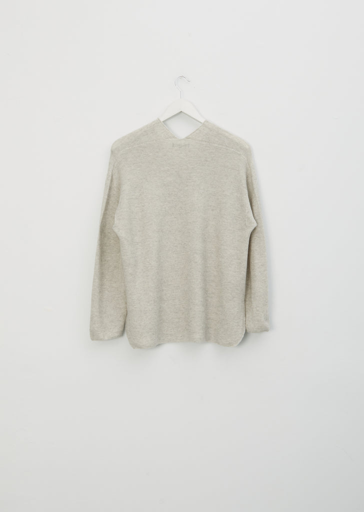 Organic Cotton & Yak Pullover