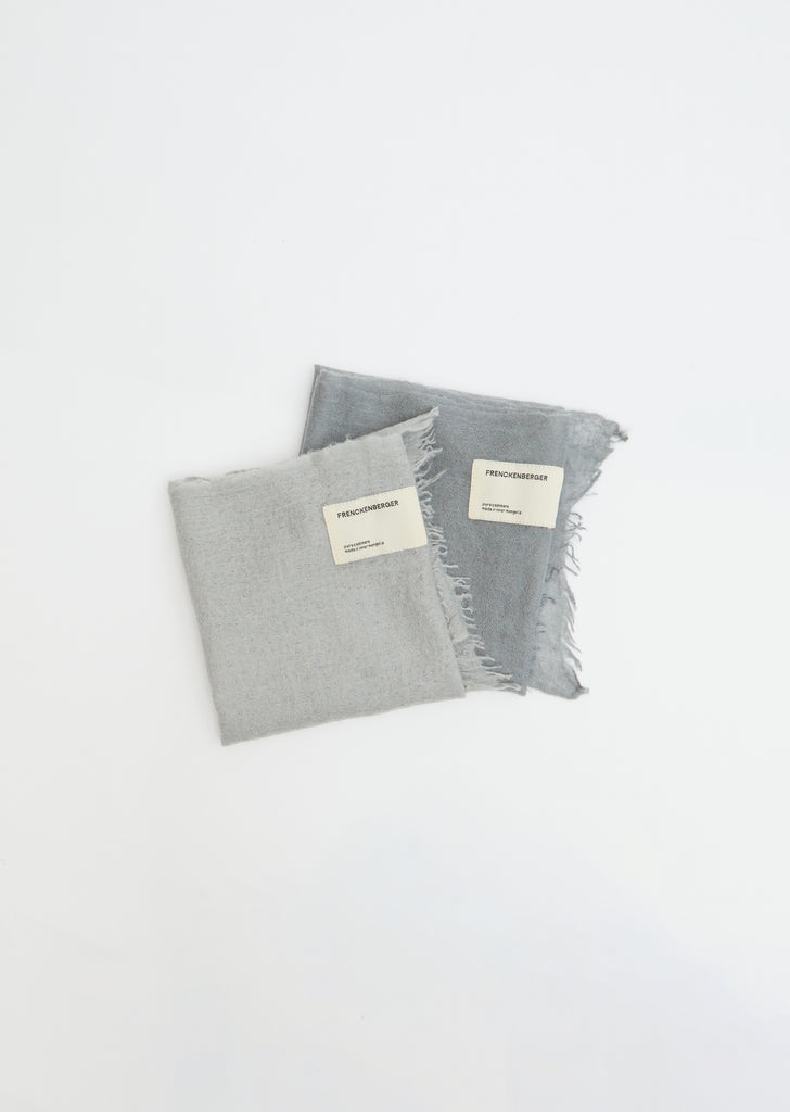 Woven Bandana — Stone