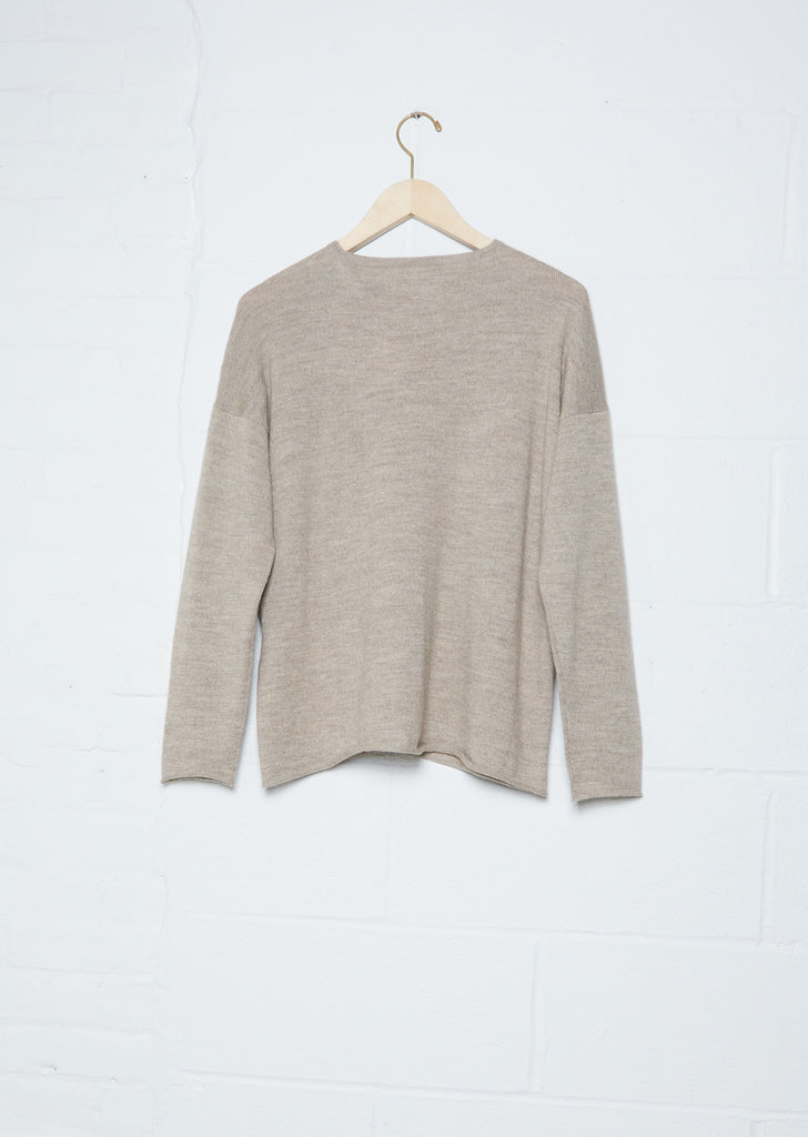 New Base Crewneck — Dust