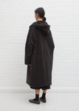 Velvet Hooded Coat