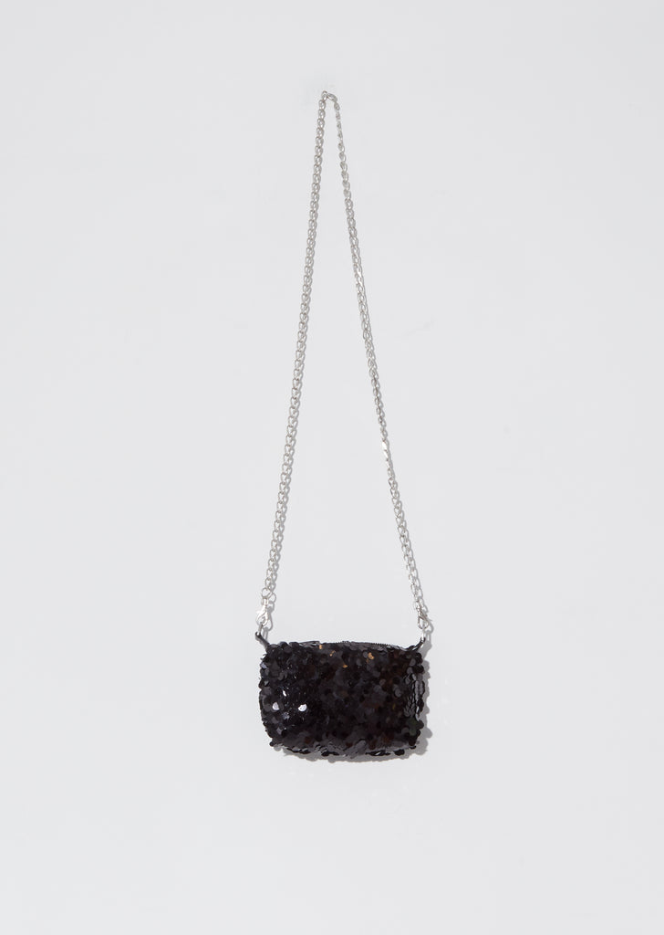 Sequin Bag — Black