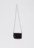 Sequin Bag — Black