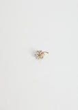 Large Clover Brooch — Crystal