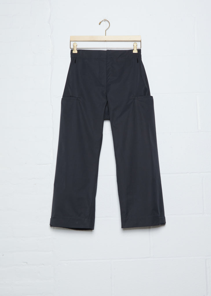 Romero Technical Cotton Pants — Dark Navy