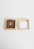 Large Clover Brooch — Crystal