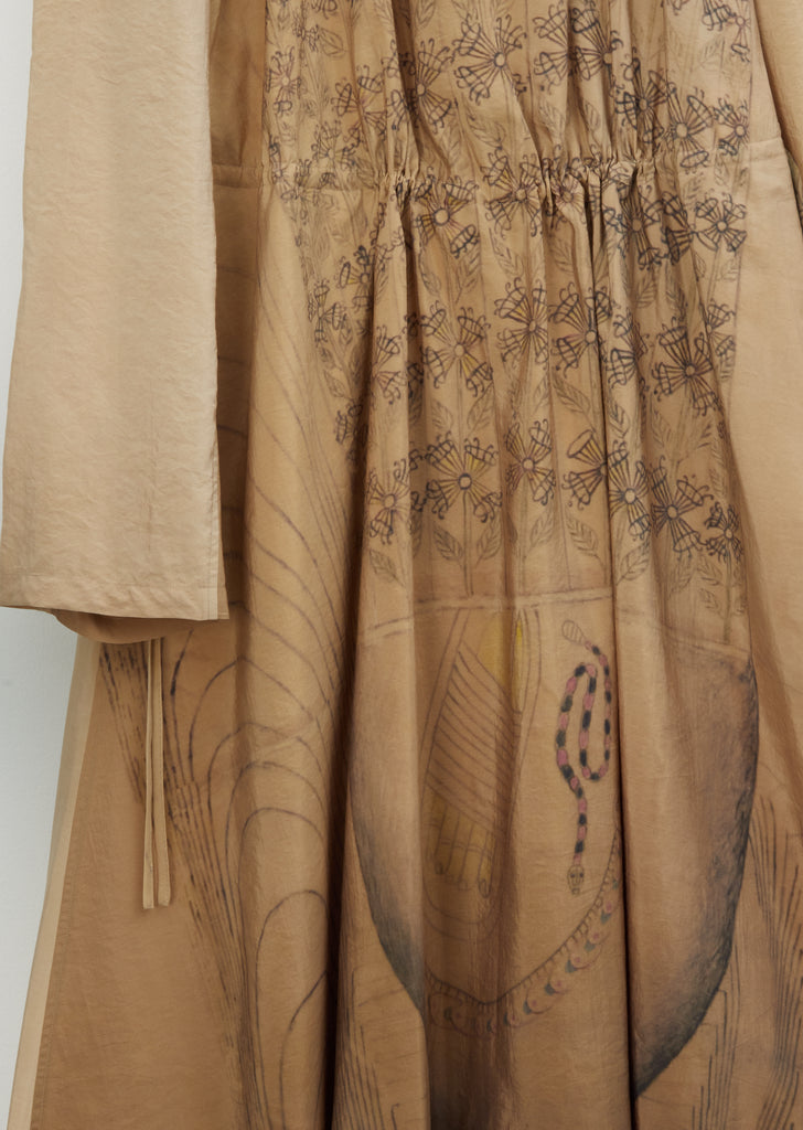 Ramirez Long V-Neck Dress