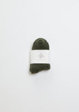 Buckle Ankle Socks — Green