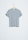 Marine Perfect Cotton Tee — Grey Marl