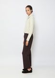 Wool Knit Short Cardigan