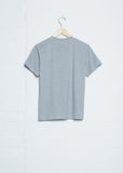 Marine Perfect Cotton Tee — Grey Marl