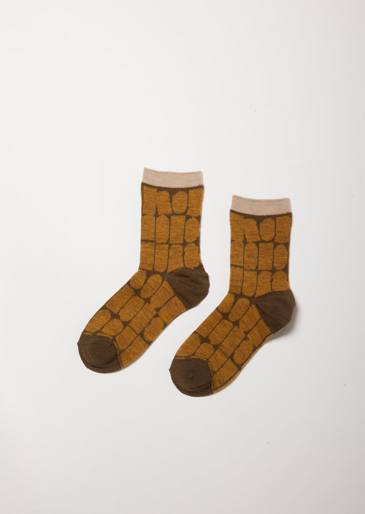 Leima Socks — Mustard