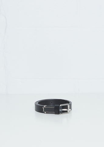 Reversed Thin Belt — Black