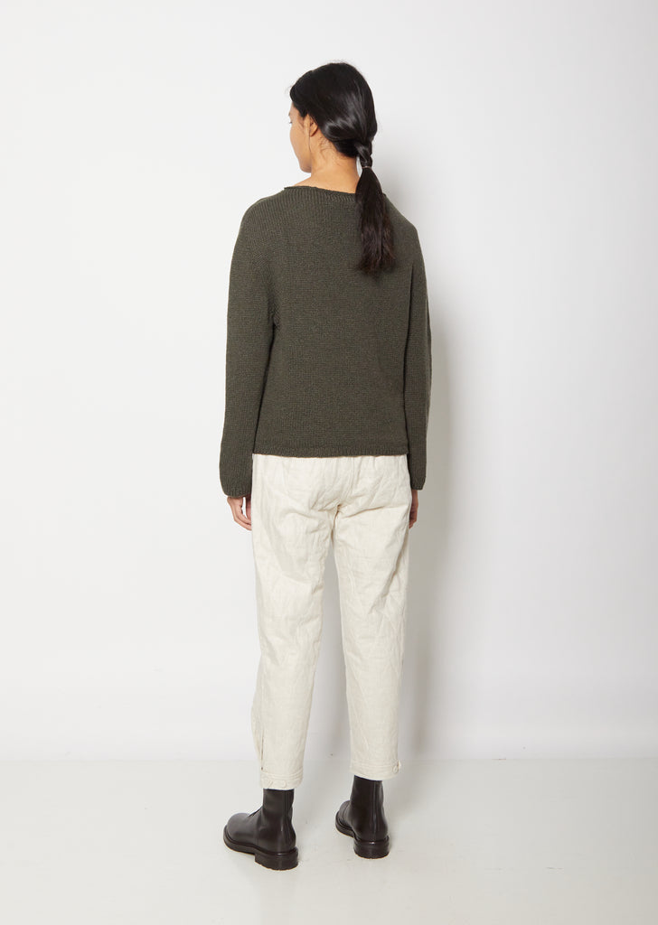 Philip Padded Chintz Linen Pants