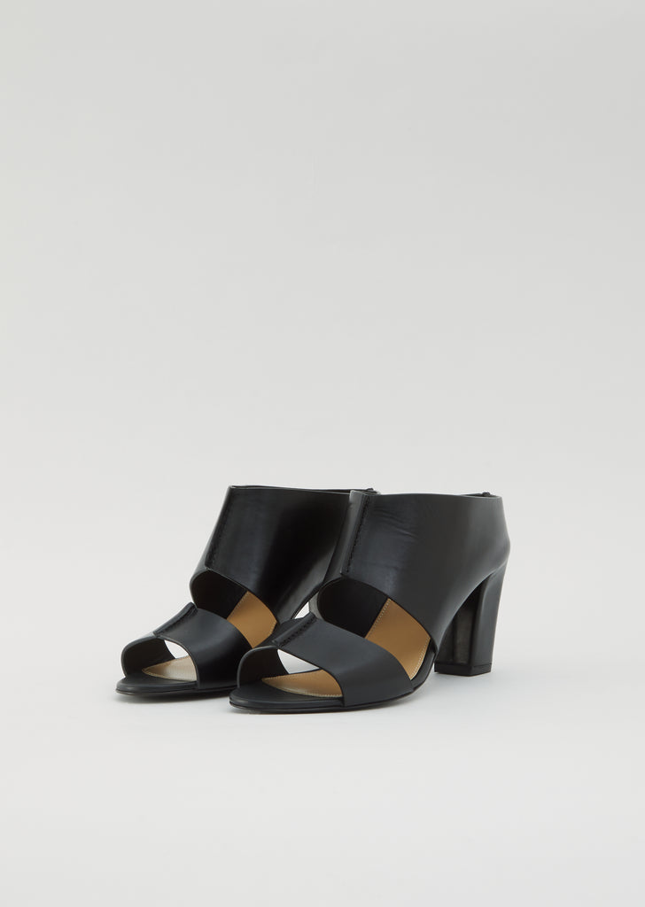 Mid-heeled Mules