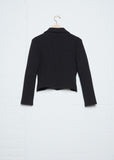 Collared Cardigan — Black
