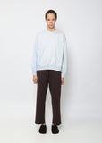 Organic Cotton Compact Sweat — Blue