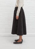 Velvet Double Skirt — Moka