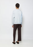 Organic Cotton Compact Sweat — Blue