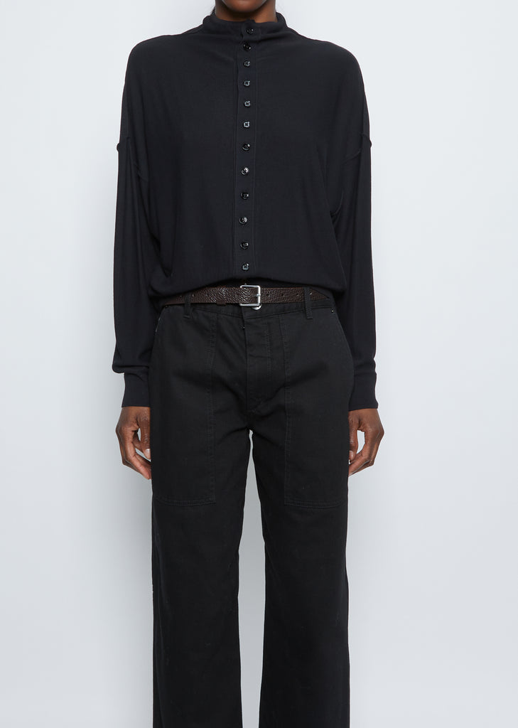 Reversible Sweater — Black