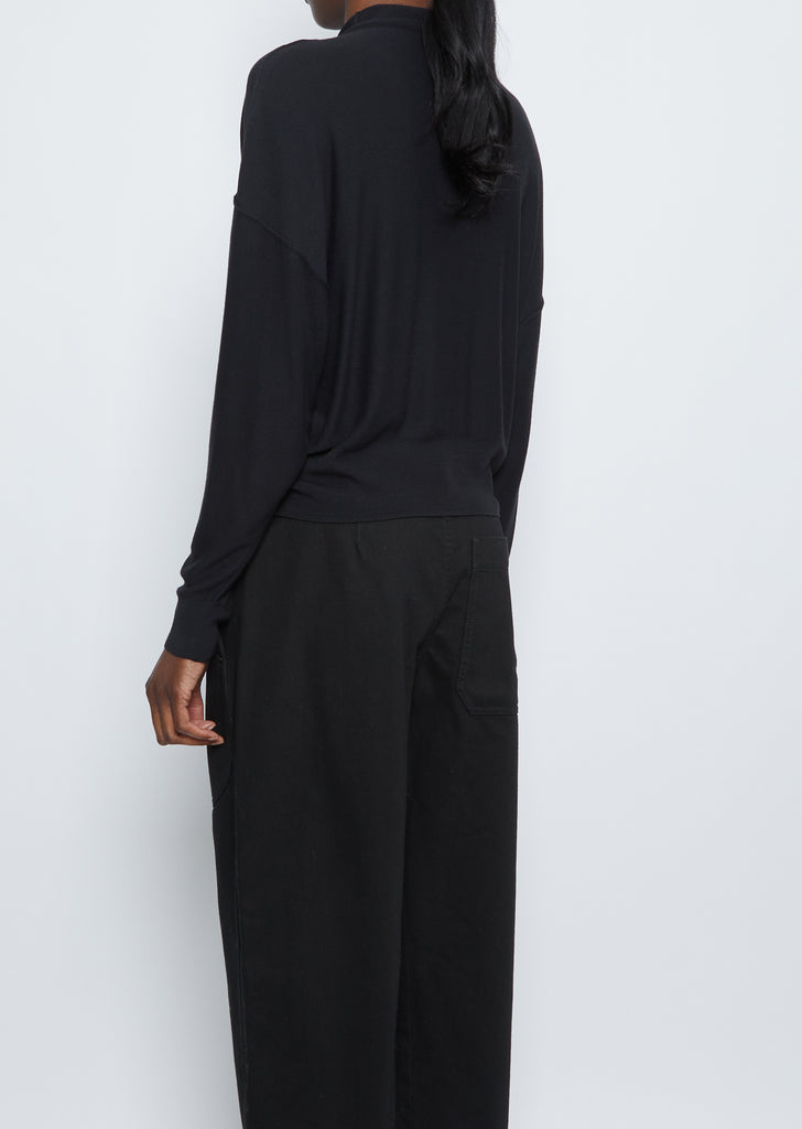 Reversible Sweater — Black