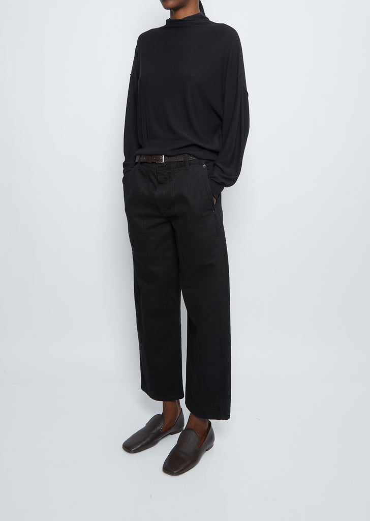 Reversible Sweater — Black