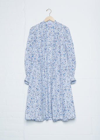 Yseult Dress — Monochrome Blue