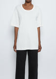 Rib T-Shirt — Chalk