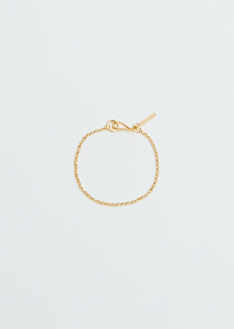 Gold Nage Chain Bracelet