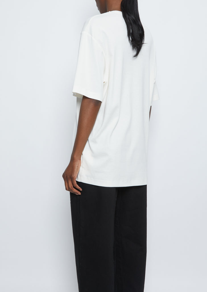 Rib T-Shirt — Chalk