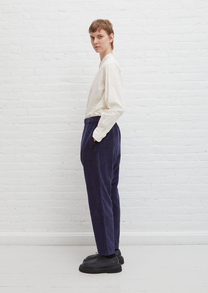 Cotton & Linen Velvet Fab Pant