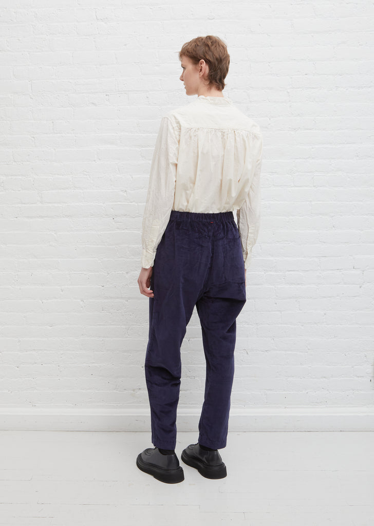 Cotton & Linen Velvet Fab Pant