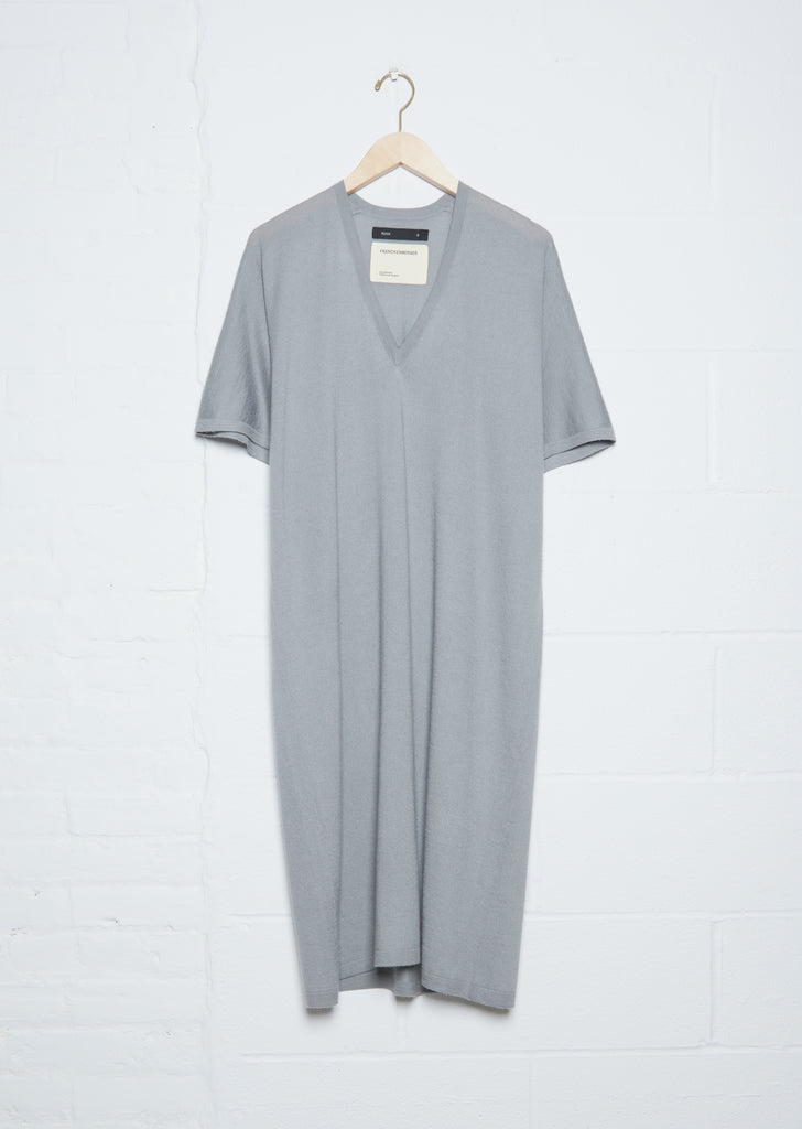 V-Neck Sweater Dress