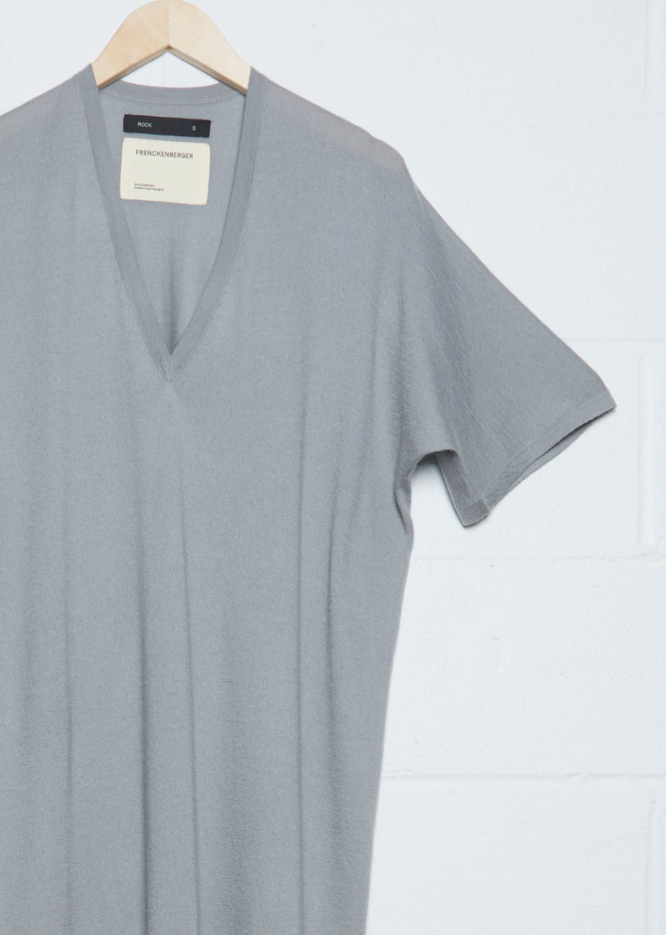 V-Neck Sweater Dress