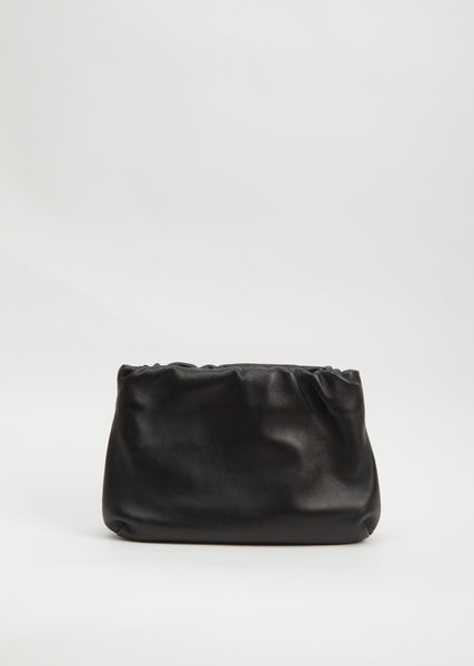 THE ROW Xl Bourseレザー製 バッグ XL Bourse Bag Black in Leather – The Row