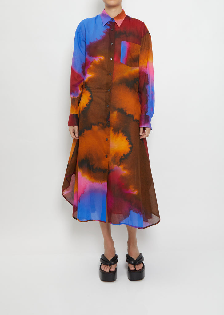 Dras Water Color Dress