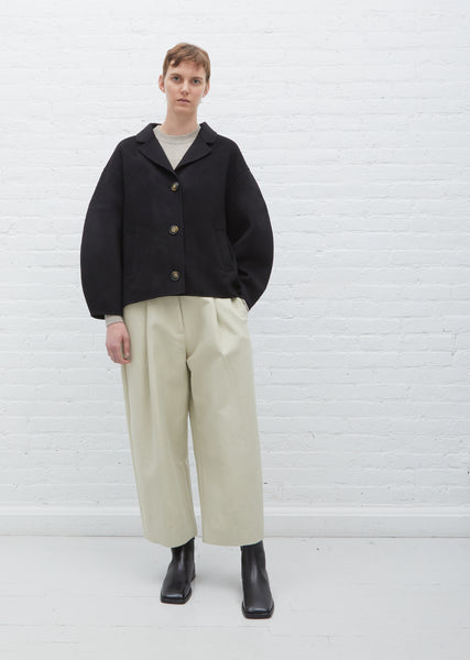 ジャケット Loulou Studio Ivory alpaca-blend coat Loulou Studio Ivory Alpaca-blend Coat In White | ModeSens