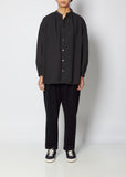 Twill Dobby Black-Mud Dyed Shirt