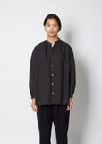 Twill Dobby Black-Mud Dyed Shirt