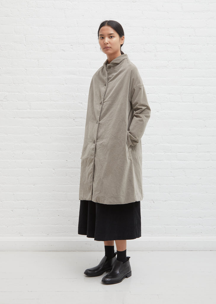 Velvet Collar Coat