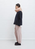 Cashmere Felted Lux Stole — Rose