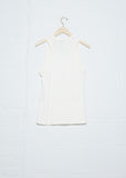 Rib Tank Top — Chalk