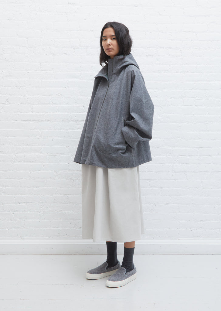 Fargo Felted Wool Sneakers — Grey